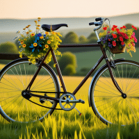 Peindre un vélo selon un poème